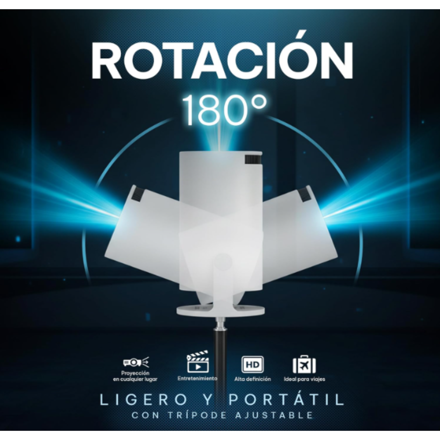 Proyector Portátil 4K